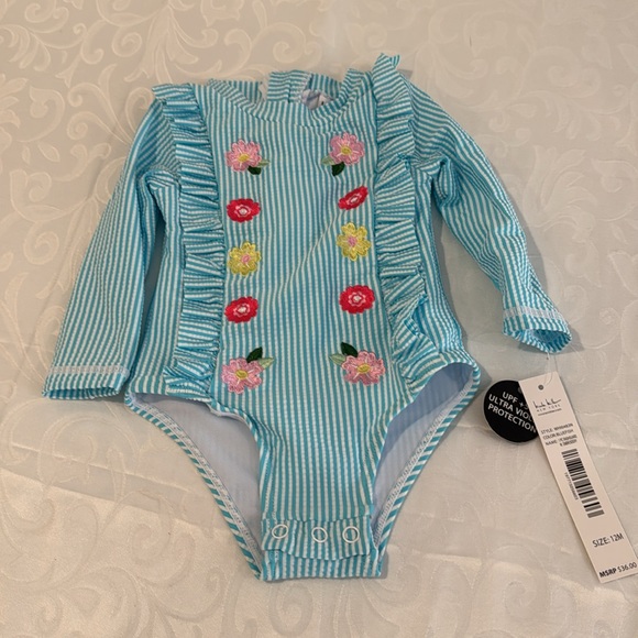 Nicole Miller Swim Rashguard. Size 12 months - Picture 3 of 8